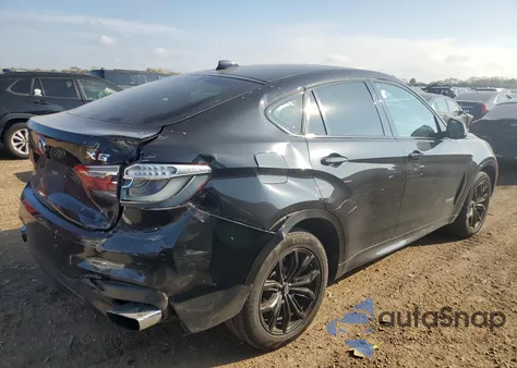 2016 BMW X6 xDrive50I z USA, uszkodzony, nr VIN 5UXKU6C57G0R34236